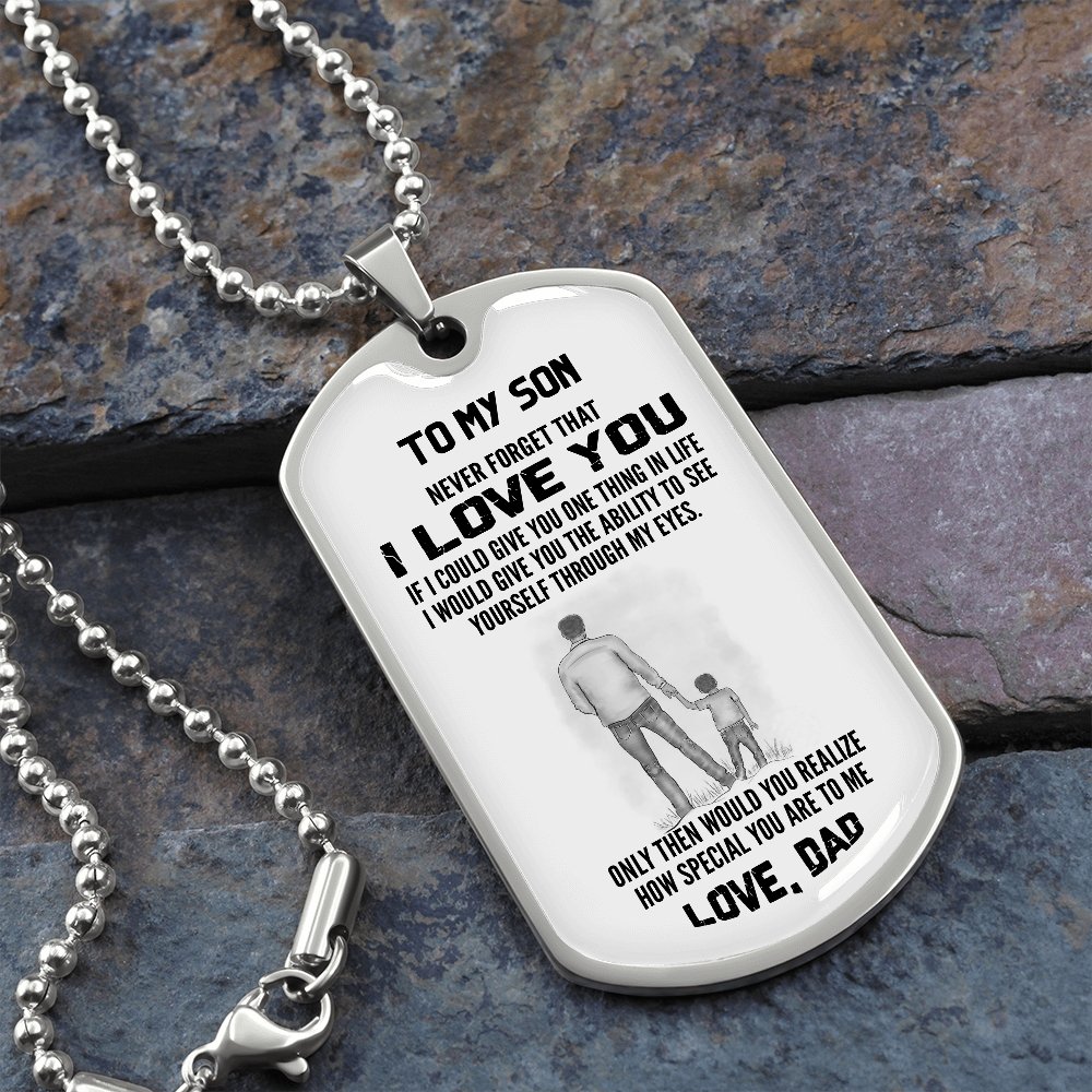 To My Son | You Are Special To Me ♡ | Jewelry | A1014T, A1014TG, G007T, G007TG, lx-G007, PROD-1946159, PT-133, TNM-1, USER-43062 | TageUnlimited