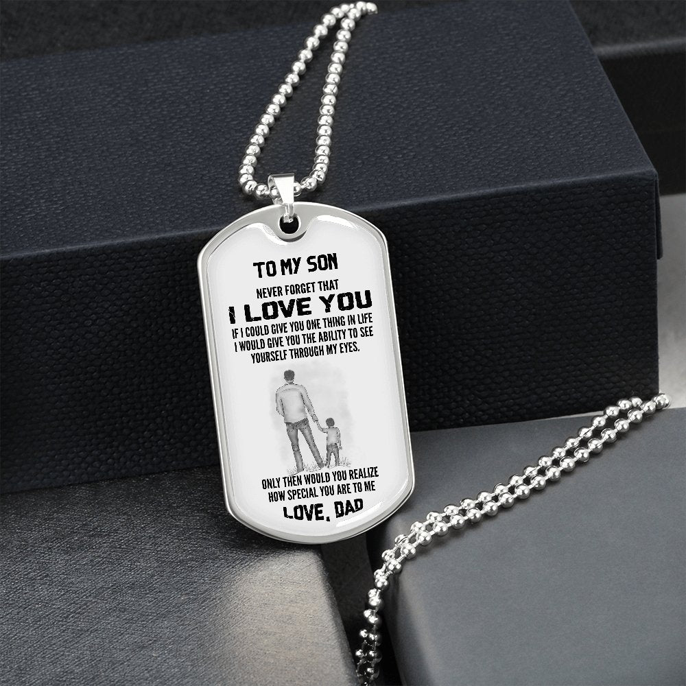 To My Son | You Are Special To Me ♡ | Jewelry | A1014T, A1014TG, G007T, G007TG, lx-G007, PROD-1946159, PT-133, TNM-1, USER-43062 | TageUnlimited