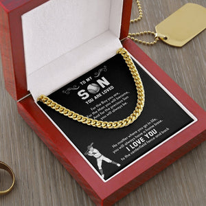 To My Son | You Will Always Have A Home Base ❤️⚾ | Jewelry | C30184T, C30184TG, lx-C30184, PB23-WOOD, PROD-1946564, PT-1772, USER-43062 | TageUnlimited