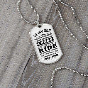 To My Son | You'll Be Safe ♥ | Jewelry | A1014T, A1014TG, G007T, G007TG, lx-G007, PROD-1946385, PT-133, TNM-1, USER-43062 | TageUnlimited