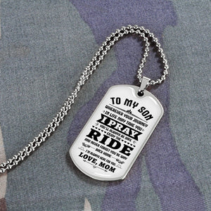 To My Son | You'll Be Safe ♥ | Jewelry | A1014T, A1014TG, G007T, G007TG, lx-G007, PROD-1946385, PT-133, TNM-1, USER-43062 | TageUnlimited