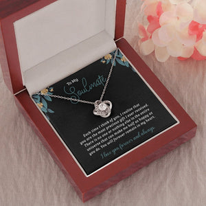 To My Soulmate | Each Time I think Of You | Jewelry | C30011TG, C30011TR, lx-C30011, PB23-WOOD, PROD-2034767, PT-922, TNM-1, USER-43062 | TageUnlimited