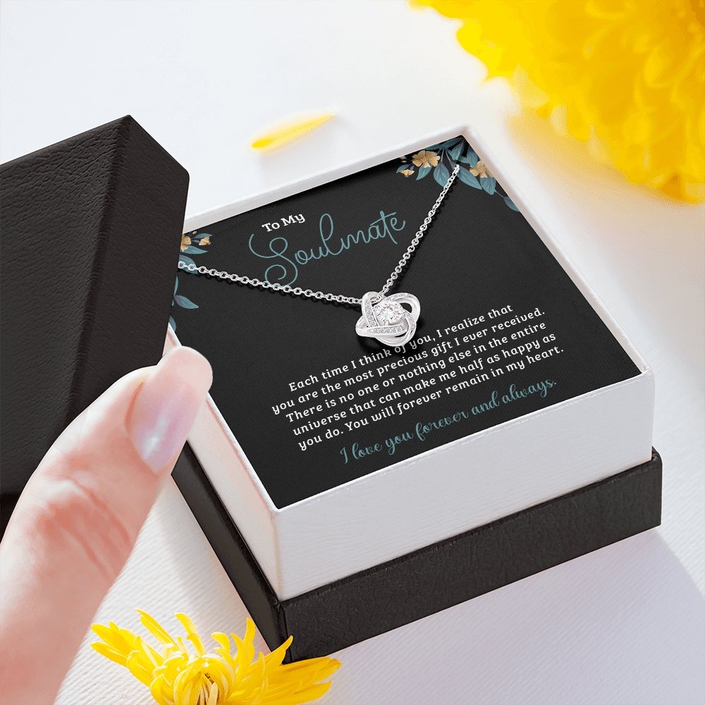 To My Soulmate | Each Time I think Of You | Jewelry | C30011TG, C30011TR, lx-C30011, PB23-WOOD, PROD-2034767, PT-922, TNM-1, USER-43062 | TageUnlimited
