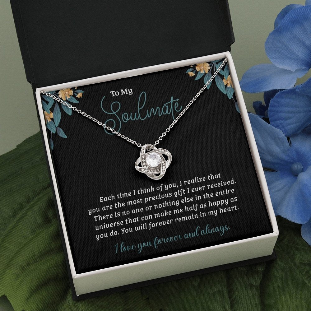 To My Soulmate | Each Time I think Of You | Jewelry | C30011TG, C30011TR, lx-C30011, PB23-WOOD, PROD-2034767, PT-922, TNM-1, USER-43062 | TageUnlimited