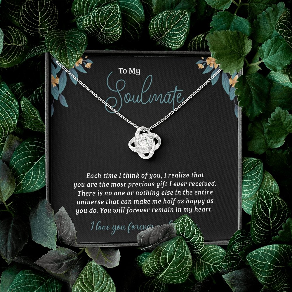 To My Soulmate | Each Time I think Of You | Jewelry | C30011TG, C30011TR, lx-C30011, PB23-WOOD, PROD-2034767, PT-922, TNM-1, USER-43062 | TageUnlimited