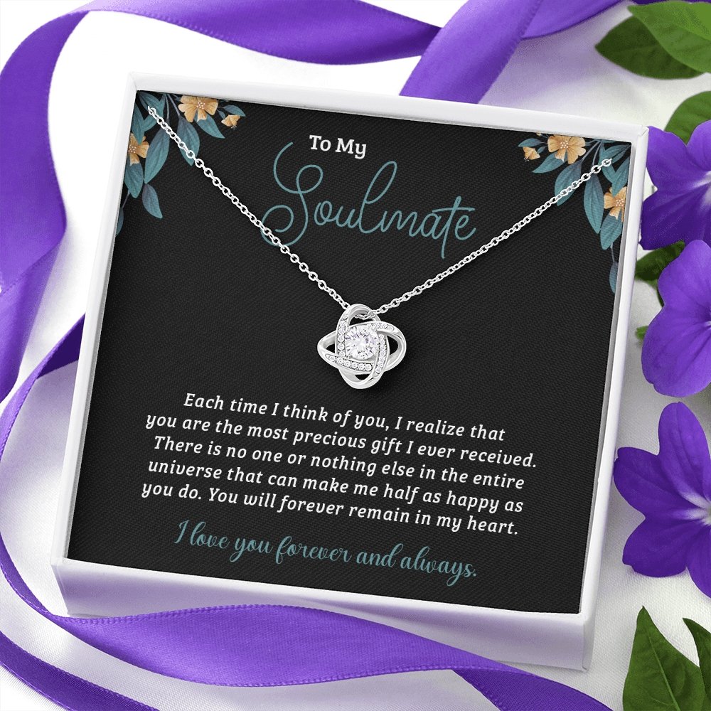 To My Soulmate | Each Time I think Of You | Jewelry | C30011TG, C30011TR, lx-C30011, PB23-WOOD, PROD-2034767, PT-922, TNM-1, USER-43062 | TageUnlimited