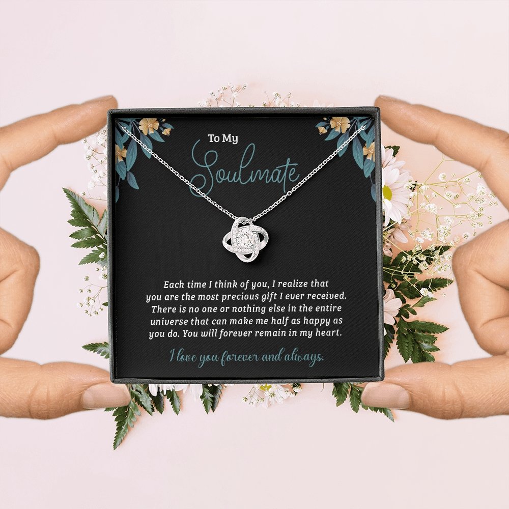 To My Soulmate | Each Time I think Of You | Jewelry | C30011TG, C30011TR, lx-C30011, PB23-WOOD, PROD-2034767, PT-922, TNM-1, USER-43062 | TageUnlimited