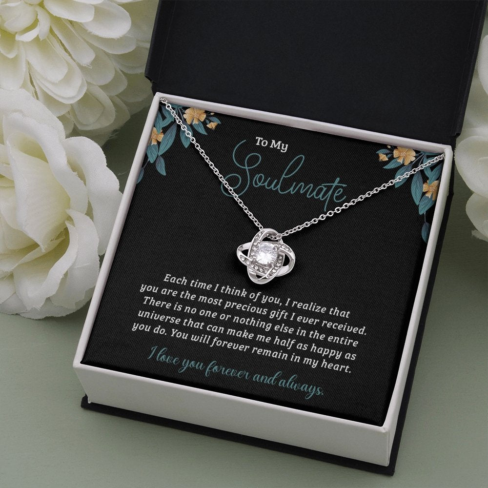 To My Soulmate | Each Time I think Of You | Jewelry | C30011TG, C30011TR, lx-C30011, PB23-WOOD, PROD-2034767, PT-922, TNM-1, USER-43062 | TageUnlimited