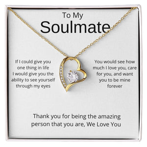 To My Soulmate | Forever Love Necklace | Jewelry | C30025TG, C30025TR, lx-C30025, PB23-WOOD, PROD-2283082, PT-781, TNM-1, USER-43062 | TageUnlimited