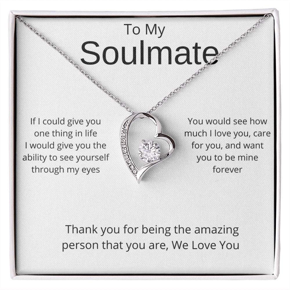 To My Soulmate | Forever Love Necklace | Jewelry | C30025TG, C30025TR, lx-C30025, PB23-WOOD, PROD-2283082, PT-781, TNM-1, USER-43062 | TageUnlimited