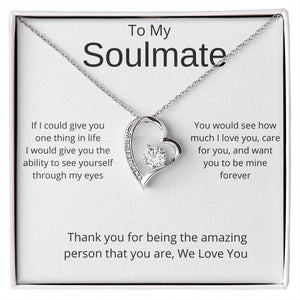 To My Soulmate | Forever Love Necklace | Jewelry | C30025TG, C30025TR, lx-C30025, PB23-WOOD, PROD-2283082, PT-781, TNM-1, USER-43062 | TageUnlimited