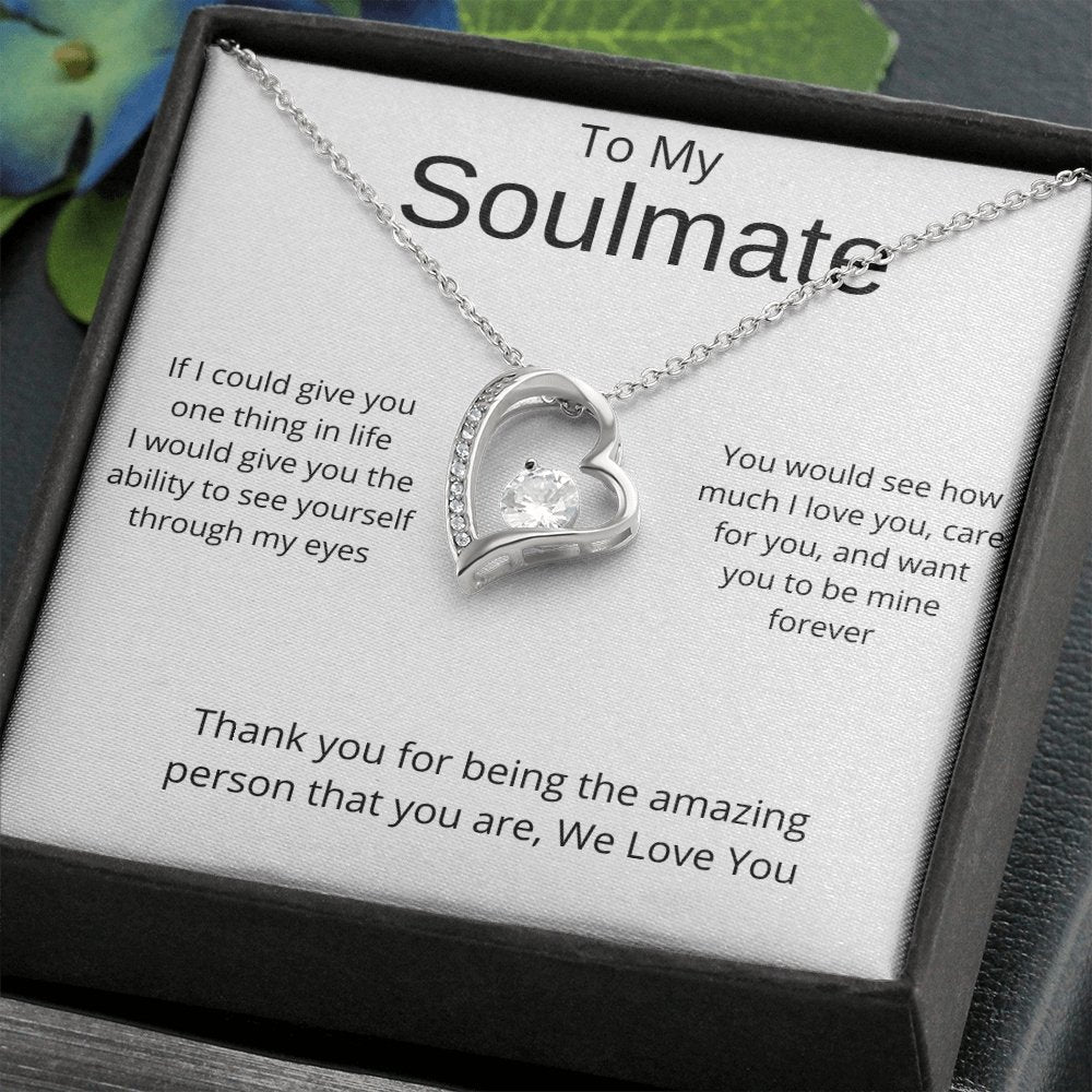 To My Soulmate | Forever Love Necklace | Jewelry | C30025TG, C30025TR, lx-C30025, PB23-WOOD, PROD-2283082, PT-781, TNM-1, USER-43062 | TageUnlimited