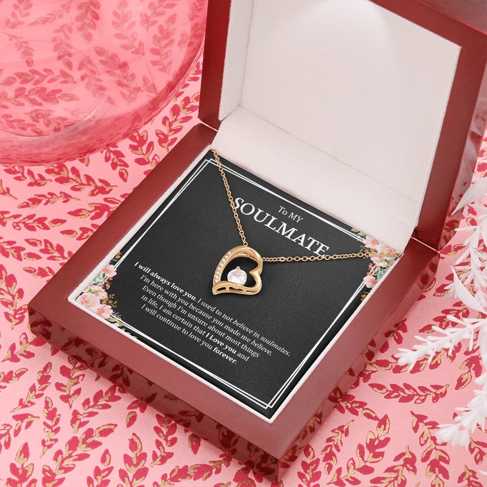 To My Soulmate | Forever Love Necklace | Jewelry | C30025TG, C30025TR, lx-C30025, PB23-WOOD, PROD-1967693, PT-781, TNM-1, USER-43062 | TageUnlimited