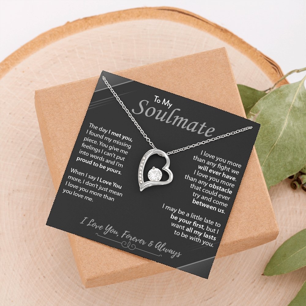 To My Soulmate | I Can't Put Into Words | Jewelry | C30025TG, C30025TR, lx-C30025, PB23-WOOD, PROD-2164492, PT-781, TNM-1, USER-43062 | TageUnlimited