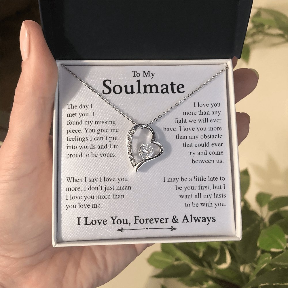 To My Soulmate | I Found The Missing Piece | Jewelry | C30025TG, C30025TR, lx-C30025, PB23-WOOD, PROD-2164500, PT-781, TNM-1, USER-43062 | TageUnlimited