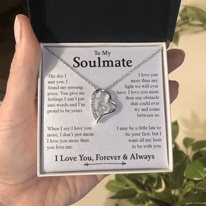 To My Soulmate | I Found The Missing Piece | Jewelry | C30025TG, C30025TR, lx-C30025, PB23-WOOD, PROD-2164500, PT-781, TNM-1, USER-43062 | TageUnlimited