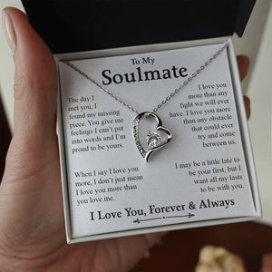 To My Soulmate | I Found The Missing Piece | Jewelry | C30025TG, C30025TR, lx-C30025, PB23-WOOD, PROD-2164500, PT-781, TNM-1, USER-43062 | TageUnlimited