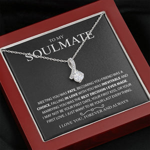 To My Soulmate | I Love You | Jewelry | C30084TG, C30084TR, lx-C30084, PB23-WOOD, PROD-1600122, PT-930, TNM-1, USER-43062 | TageUnlimited