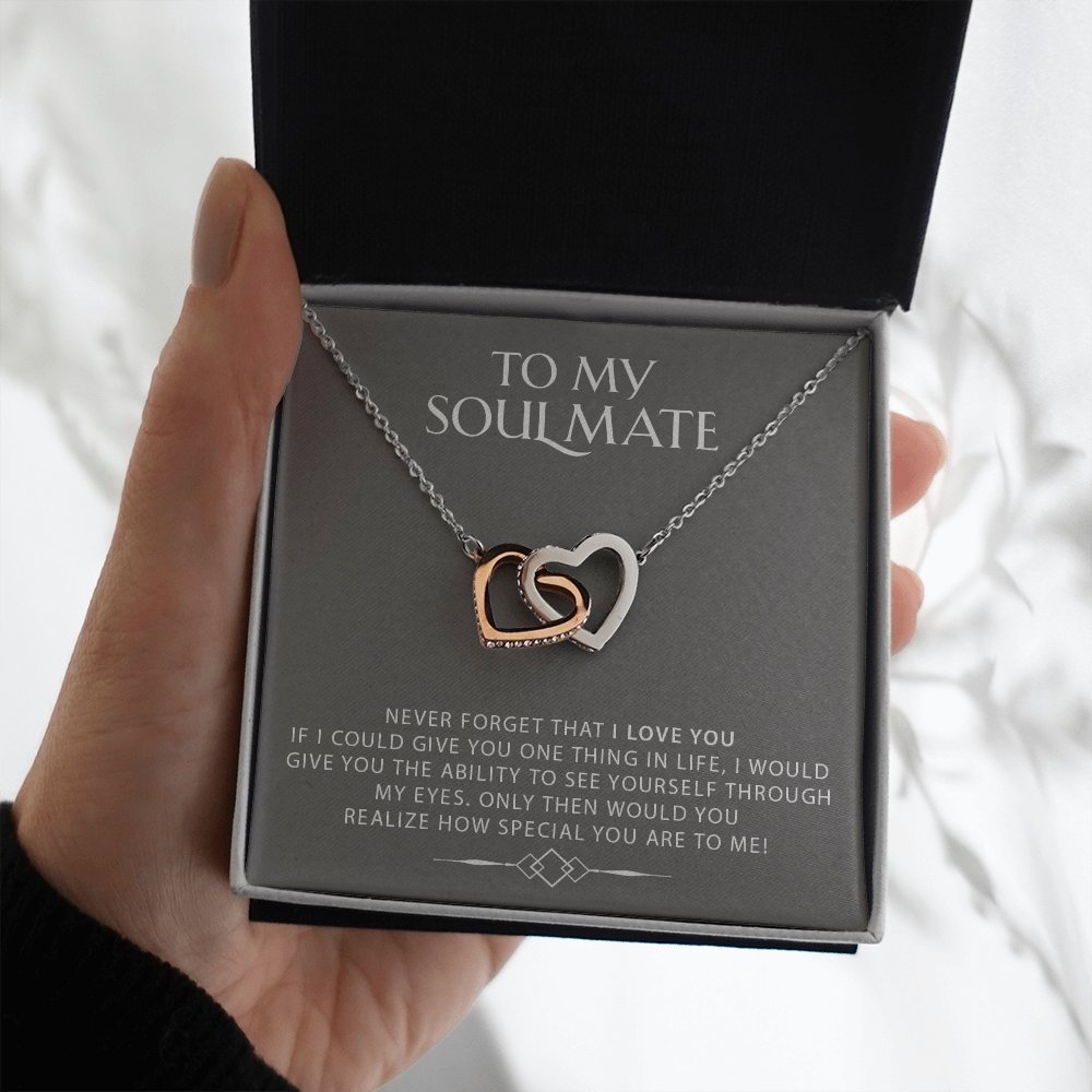 To My Soulmate | I Love You 💘💗 | Jewelry | C30028T, C30028TG, lx-C30028, PB23-WOOD, PROD-1576045, PT-784, TNM-1, USER-43062, WARRANTY-UPSELL | TageUnlimited