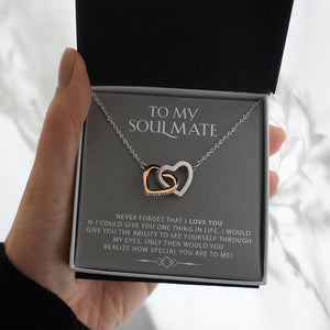 To My Soulmate | I Love You 💘💗 | Jewelry | C30028T, C30028TG, lx-C30028, PB23-WOOD, PROD-1576045, PT-784, TNM-1, USER-43062, WARRANTY-UPSELL | TageUnlimited