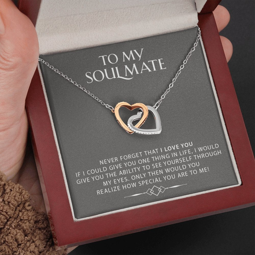 To My Soulmate | I Love You 💘💗 | Jewelry | C30028T, C30028TG, lx-C30028, PB23-WOOD, PROD-1576045, PT-784, TNM-1, USER-43062, WARRANTY-UPSELL | TageUnlimited