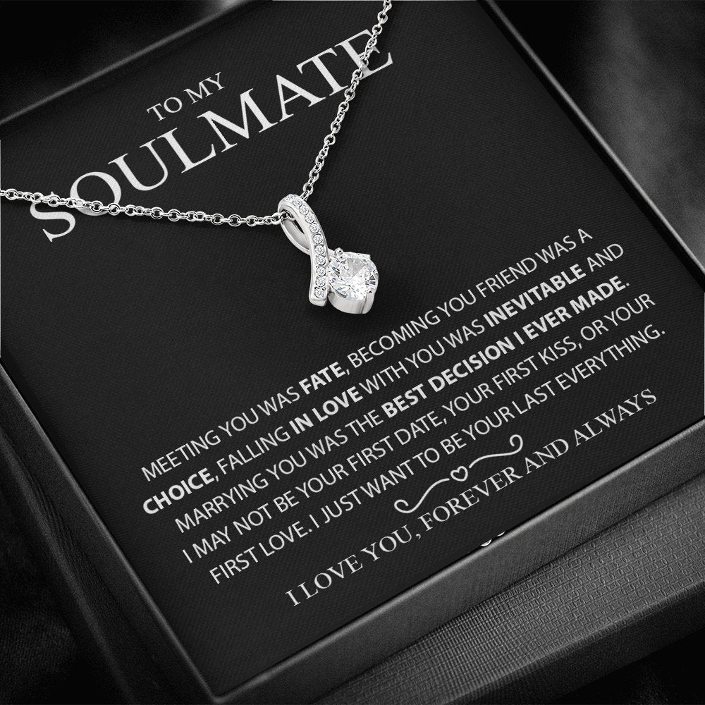 To My Soulmate | I Love You | Jewelry | C30084TG, C30084TR, lx-C30084, PB23-WOOD, PROD-1600122, PT-930, TNM-1, USER-43062 | TageUnlimited