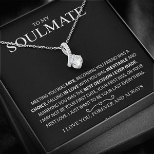To My Soulmate | I Love You | Jewelry | C30084TG, C30084TR, lx-C30084, PB23-WOOD, PROD-1600122, PT-930, TNM-1, USER-43062 | TageUnlimited