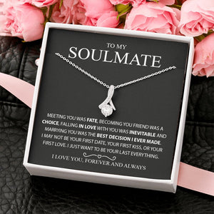 To My Soulmate | I Love You | Jewelry | C30084TG, C30084TR, lx-C30084, PB23-WOOD, PROD-1600122, PT-930, TNM-1, USER-43062 | TageUnlimited