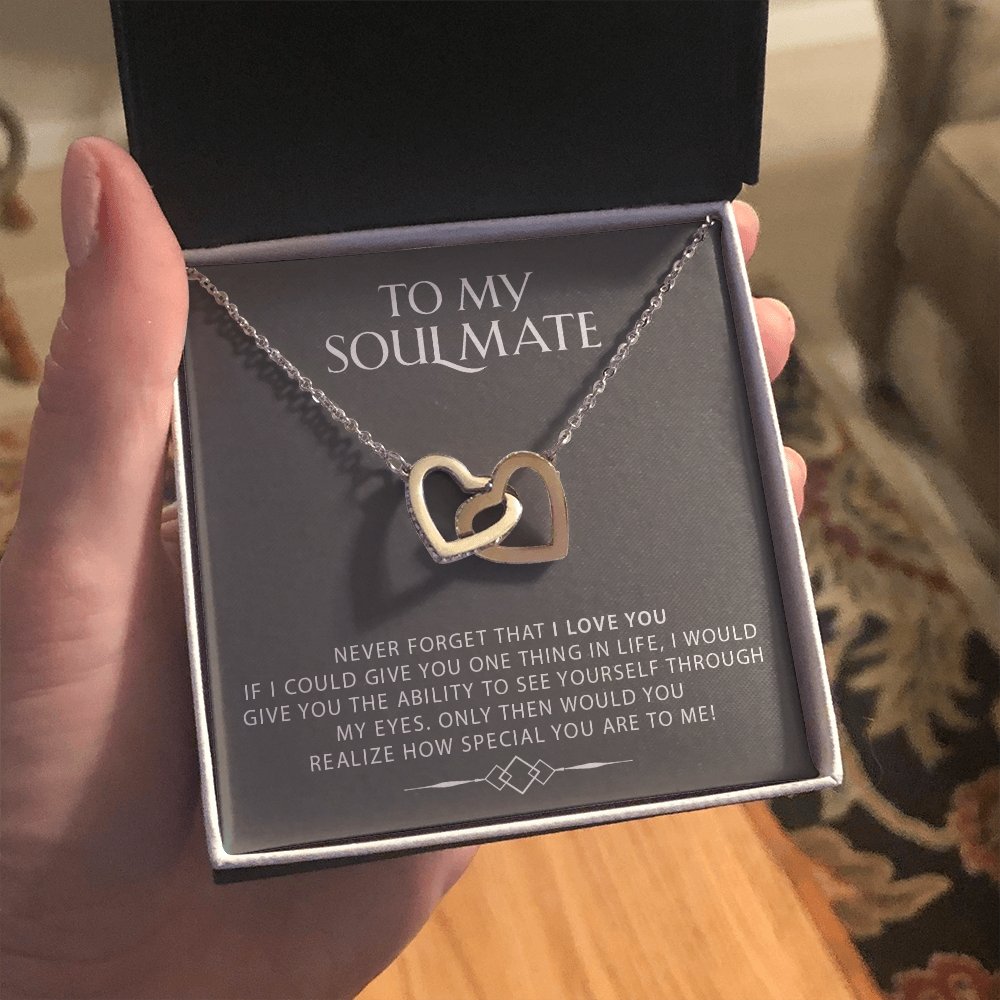 To My Soulmate | I Love You 💘💗 | Jewelry | C30028T, C30028TG, lx-C30028, PB23-WOOD, PROD-1576045, PT-784, TNM-1, USER-43062, WARRANTY-UPSELL | TageUnlimited