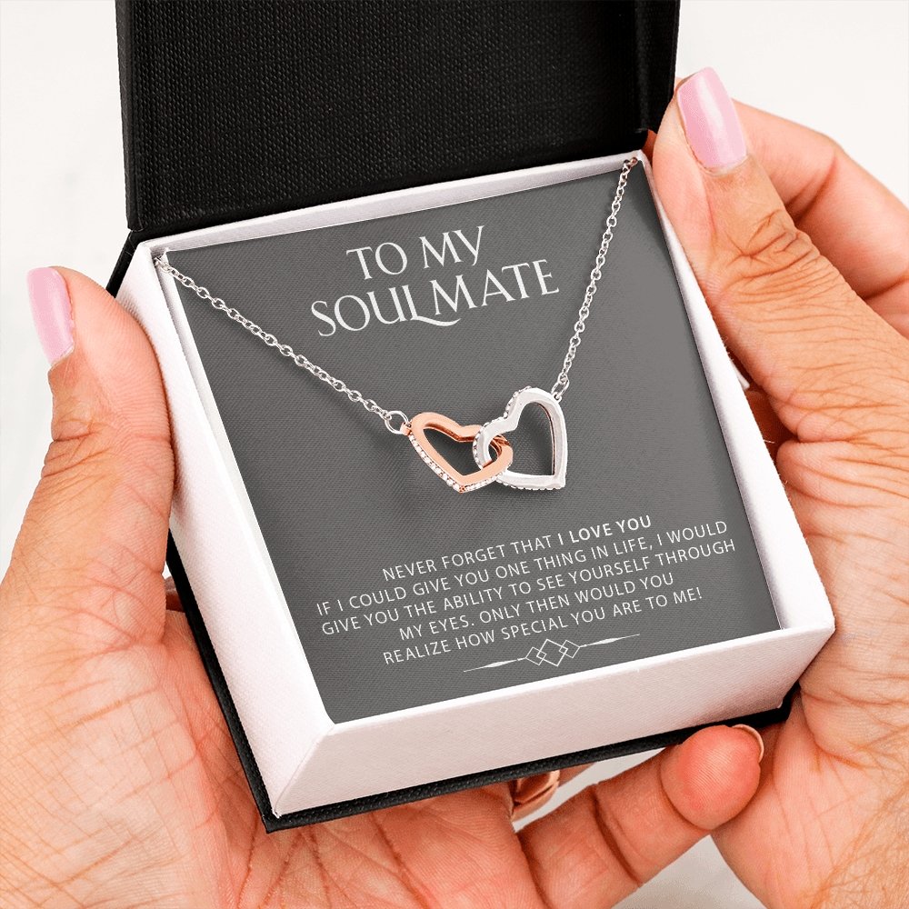 To My Soulmate | I Love You 💘💗 | Jewelry | C30028T, C30028TG, lx-C30028, PB23-WOOD, PROD-1576045, PT-784, TNM-1, USER-43062, WARRANTY-UPSELL | TageUnlimited