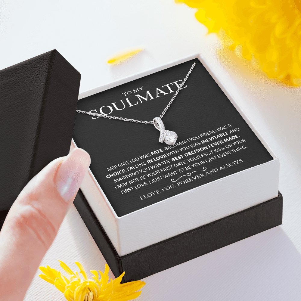 To My Soulmate | I Love You | Jewelry | C30084TG, C30084TR, lx-C30084, PB23-WOOD, PROD-1600122, PT-930, TNM-1, USER-43062 | TageUnlimited