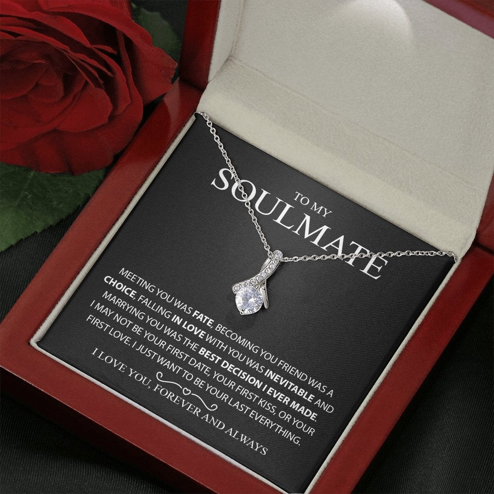 To My Soulmate | I Love You | Jewelry | C30084TG, C30084TR, lx-C30084, PB23-WOOD, PROD-1600122, PT-930, TNM-1, USER-43062 | TageUnlimited