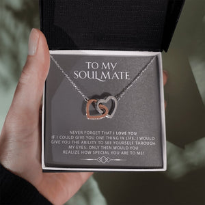 To My Soulmate | I Love You 💘💗 | Jewelry | C30028T, C30028TG, lx-C30028, PB23-WOOD, PROD-1576045, PT-784, TNM-1, USER-43062, WARRANTY-UPSELL | TageUnlimited