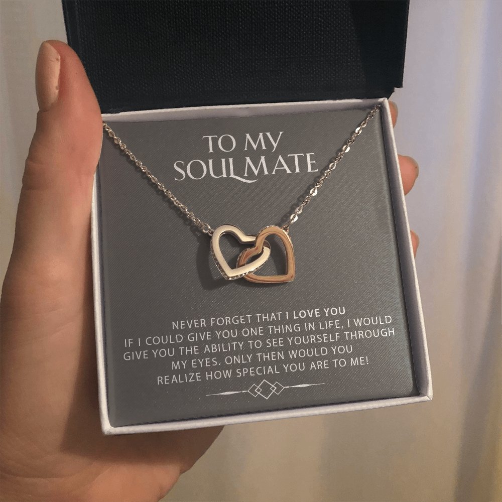 To My Soulmate | I Love You 💘💗 | Jewelry | C30028T, C30028TG, lx-C30028, PB23-WOOD, PROD-1576045, PT-784, TNM-1, USER-43062, WARRANTY-UPSELL | TageUnlimited