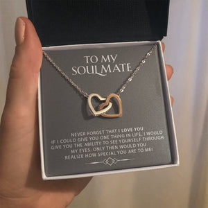 To My Soulmate | I Love You 💘💗 | Jewelry | C30028T, C30028TG, lx-C30028, PB23-WOOD, PROD-1576045, PT-784, TNM-1, USER-43062, WARRANTY-UPSELL | TageUnlimited