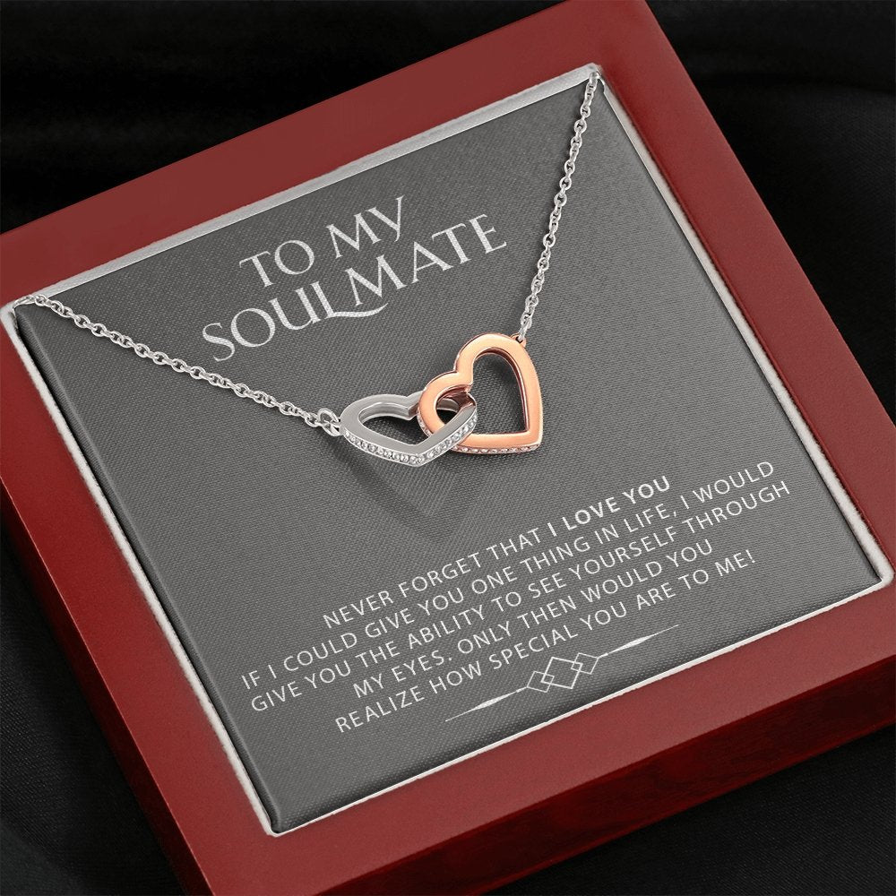 To My Soulmate | I Love You 💘💗 | Jewelry | C30028T, C30028TG, lx-C30028, PB23-WOOD, PROD-1576045, PT-784, TNM-1, USER-43062, WARRANTY-UPSELL | TageUnlimited