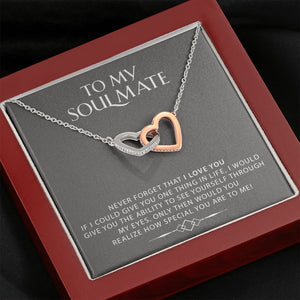 To My Soulmate | I Love You 💘💗 | Jewelry | C30028T, C30028TG, lx-C30028, PB23-WOOD, PROD-1576045, PT-784, TNM-1, USER-43062, WARRANTY-UPSELL | TageUnlimited