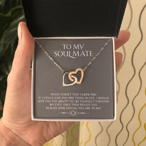 To My Soulmate | I Love You 💘💗 | Jewelry | C30028T, C30028TG, lx-C30028, PB23-WOOD, PROD-1576045, PT-784, TNM-1, USER-43062, WARRANTY-UPSELL | TageUnlimited