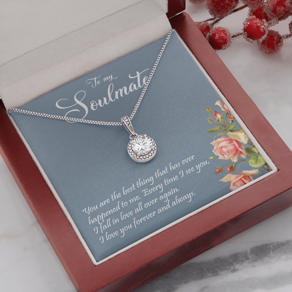 To My Soulmate | I Love You Forever And Always | Jewelry | C30187TR, lx-C30187, PB23-WOOD, PROD-1996416, PT-2646, TNM-1, USER-43062 | TageUnlimited