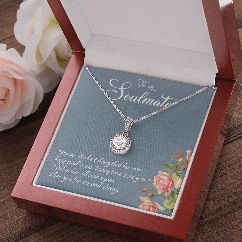 To My Soulmate | I Love You Forever And Always | Jewelry | C30187TR, lx-C30187, PB23-WOOD, PROD-1996416, PT-2646, TNM-1, USER-43062 | TageUnlimited