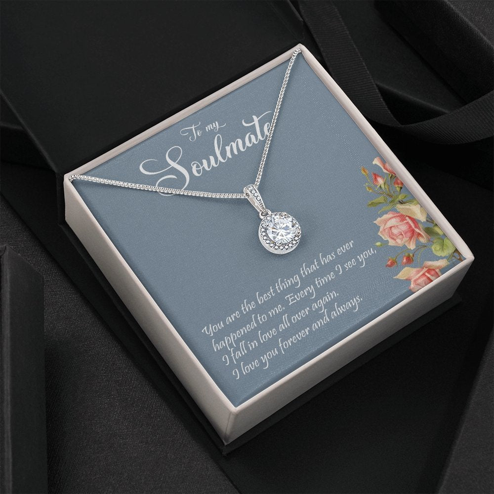 To My Soulmate | I Love You Forever And Always | Jewelry | C30187TR, lx-C30187, PB23-WOOD, PROD-1996416, PT-2646, TNM-1, USER-43062 | TageUnlimited