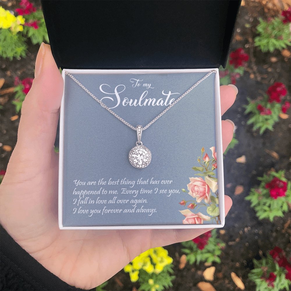 To My Soulmate | I Love You Forever And Always | Jewelry | C30187TR, lx-C30187, PB23-WOOD, PROD-1996416, PT-2646, TNM-1, USER-43062 | TageUnlimited