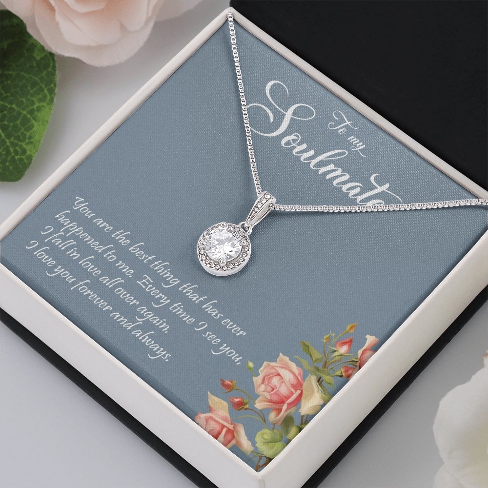 To My Soulmate | I Love You Forever And Always | Jewelry | C30187TR, lx-C30187, PB23-WOOD, PROD-1996416, PT-2646, TNM-1, USER-43062 | TageUnlimited