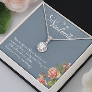 To My Soulmate | I Love You Forever And Always | Jewelry | C30187TR, lx-C30187, PB23-WOOD, PROD-1996416, PT-2646, TNM-1, USER-43062 | TageUnlimited