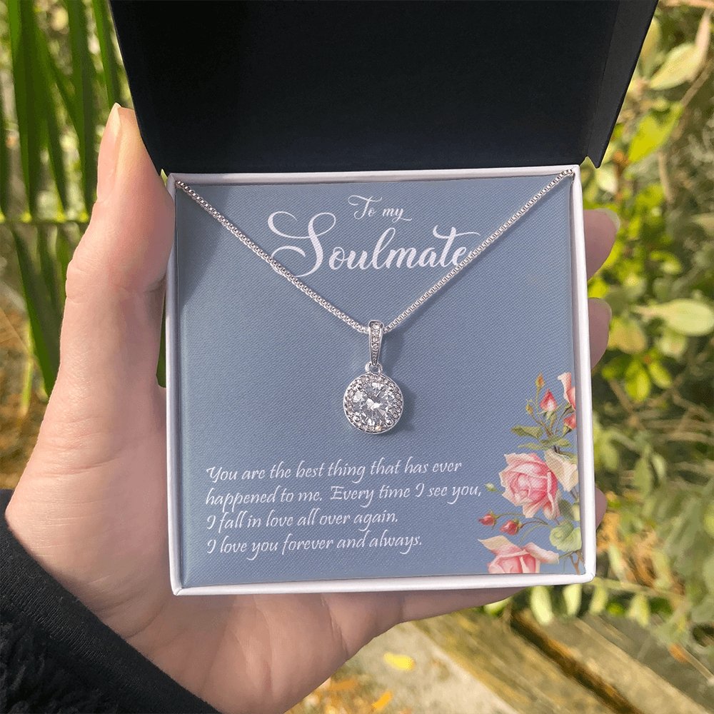 To My Soulmate | I Love You Forever And Always | Jewelry | C30187TR, lx-C30187, PB23-WOOD, PROD-1996416, PT-2646, TNM-1, USER-43062 | TageUnlimited