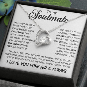 To My Soulmate | I Love You Forever And Always (Forever Love Necklace) | Jewelry | TageUnlimited