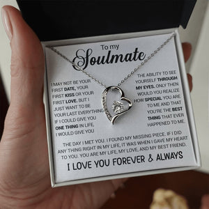 To My Soulmate | I Love You Forever And Always (Forever Love Necklace) | Jewelry | TageUnlimited