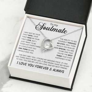 To My Soulmate | I Love You Forever And Always (Forever Love Necklace) | Jewelry | TageUnlimited
