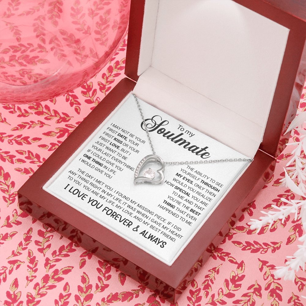 To My Soulmate | I Love You Forever And Always (Forever Love Necklace) | Jewelry | TageUnlimited