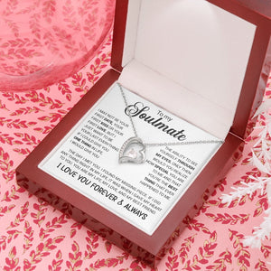 To My Soulmate | I Love You Forever And Always (Forever Love Necklace) | Jewelry | TageUnlimited